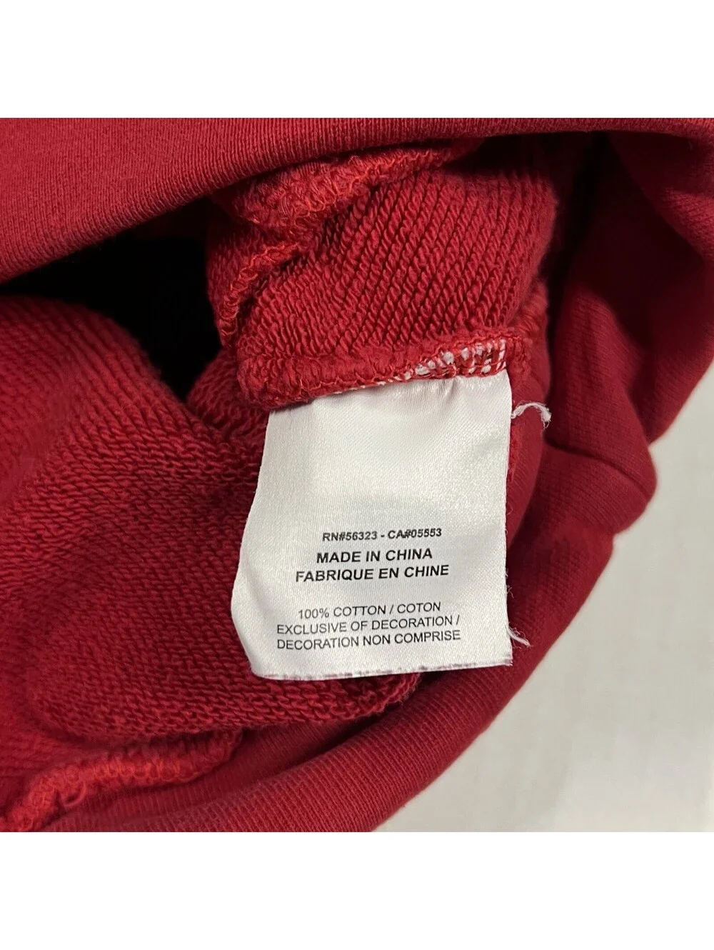Air Jordan Sweatshirt Men’s Size L Red Flight 1/4 Zip Pullover Style AV2292-687